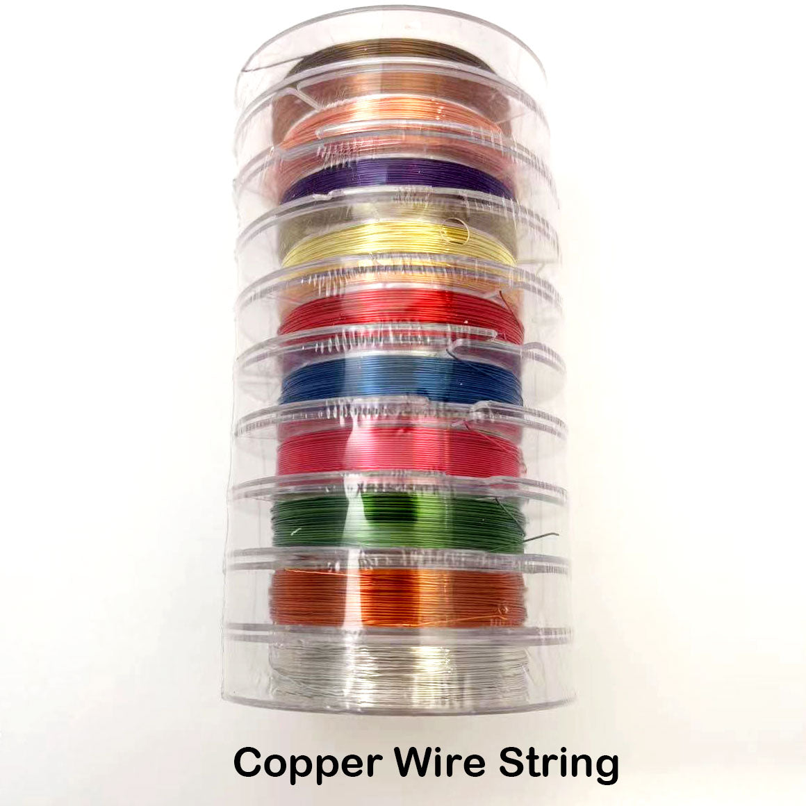 10 Roll 0.38 Wire String Cord or Necklace Making Jewelry DIY Craft(Per Color/10M)