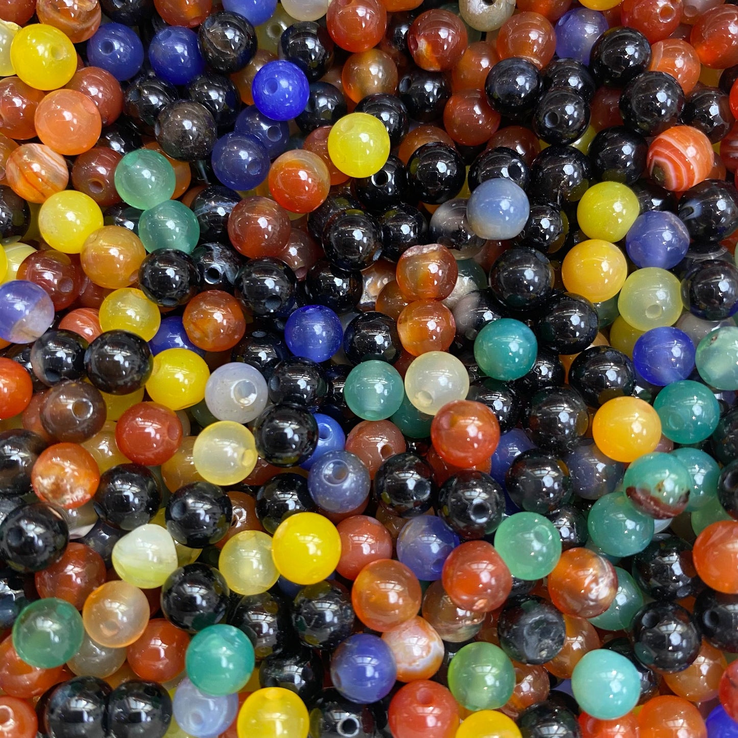 【6 Strands≈12 Bracelets】Crystal Beads DIY Bag H Group 【Every order will go with the free needle(Random pick)