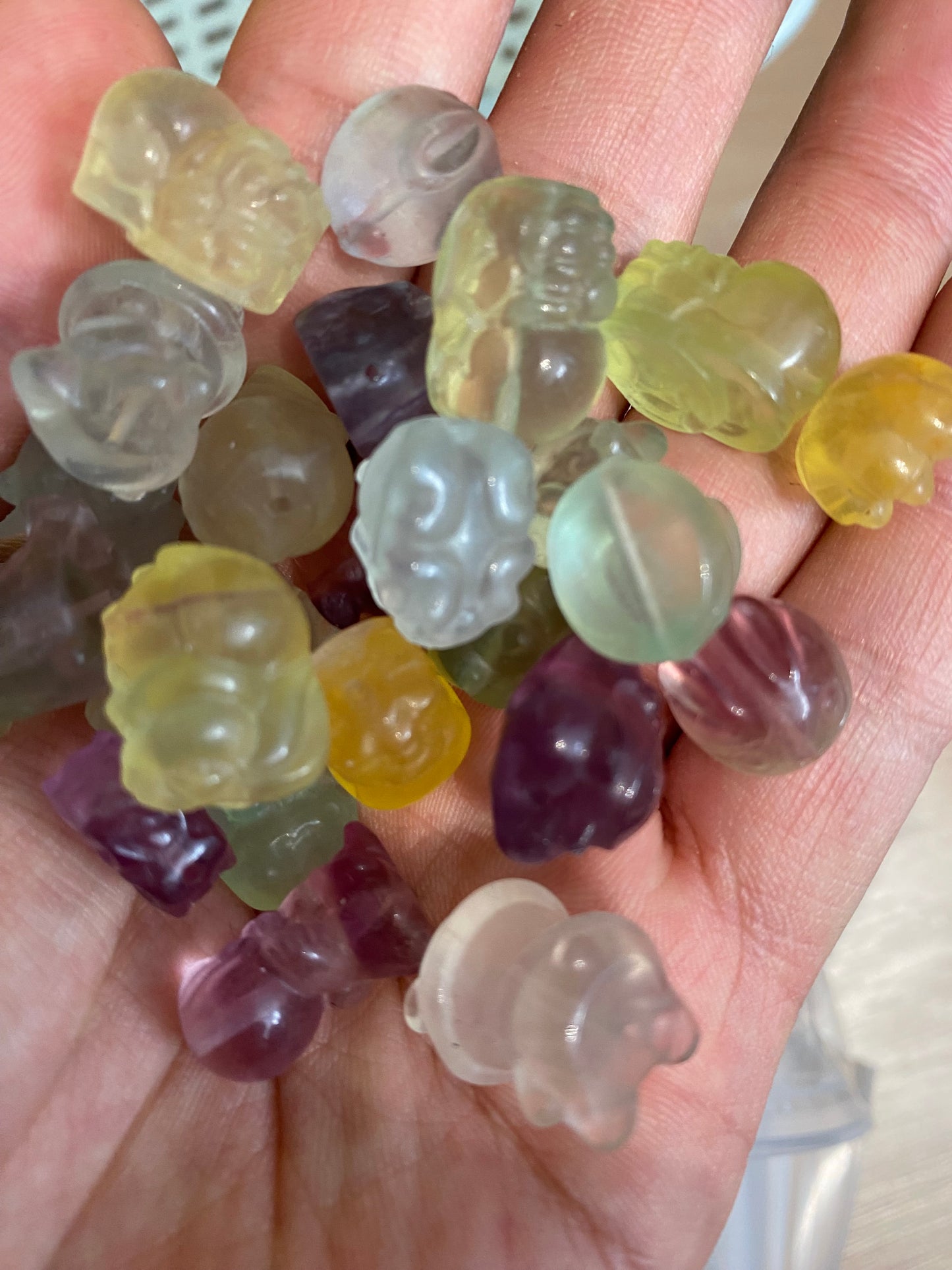 Fluorite Carving Charms (Mix Shapes)