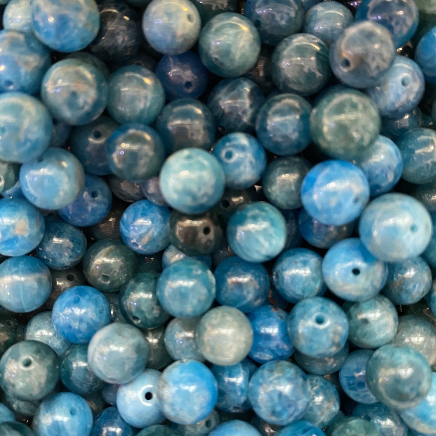 【1 Set=3 Strands】Crystal Beads DIY Bag A Group【Every order will go with the free needle(Random pick),string(Random pick)】