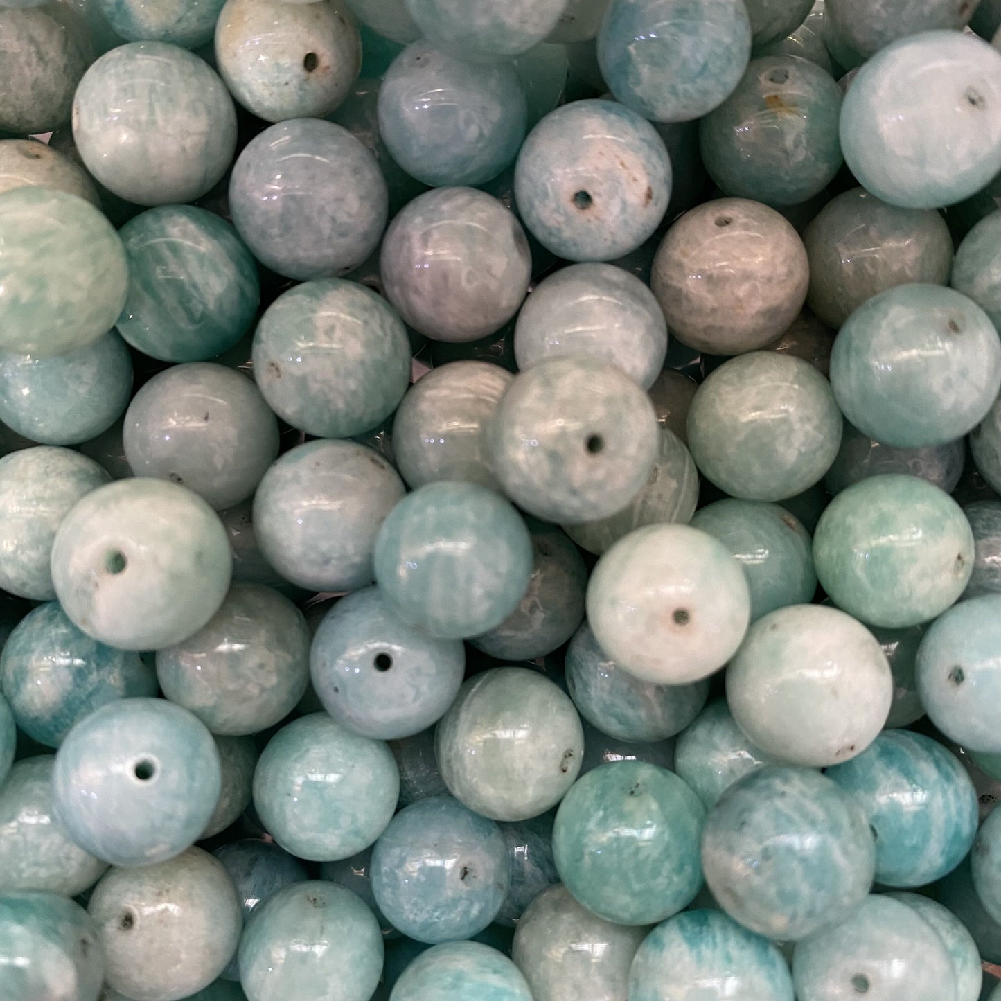 【1 Set=3 Strands】Crystal Beads DIY Bag A Group【Every order will go with the free needle(Random pick),string(Random pick)】