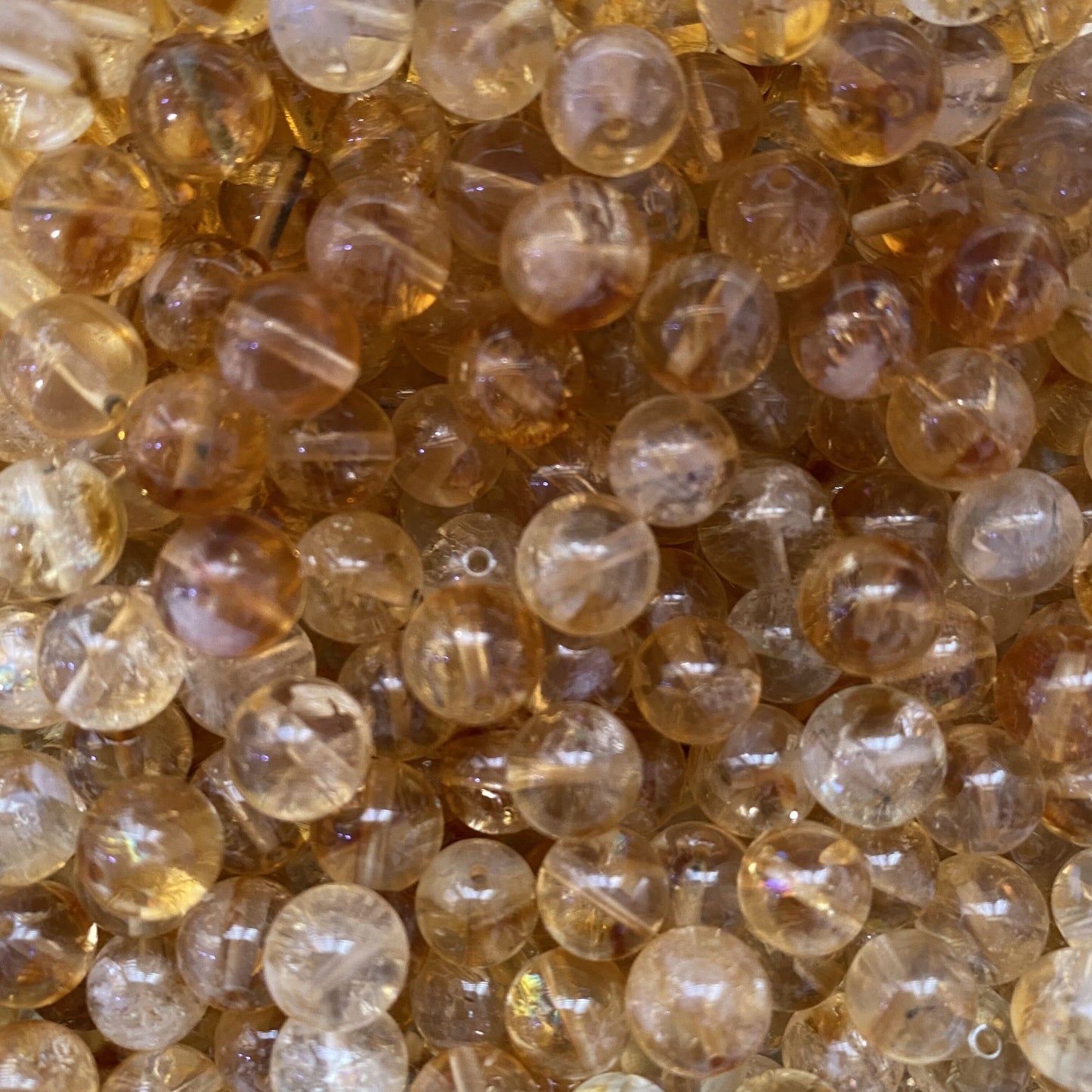 【1 Set=3 Strands】Crystal Beads DIY Bag A Group【Every order will go with the free needle(Random pick),string(Random pick)】