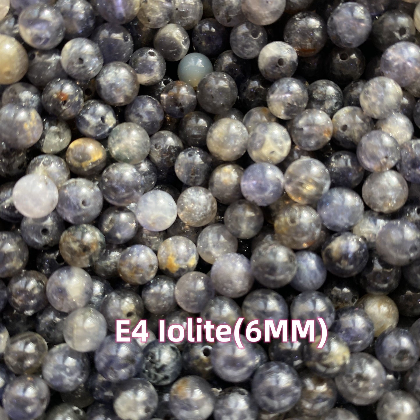 【1 Set=3 Strands】Crystal Beads DIY Bag 6MM E Group【Every order will go with the free needle(Random pick),string(Random pick)】【Every 5 bowl go with one free woodenboard(Random pick)】 的副本
