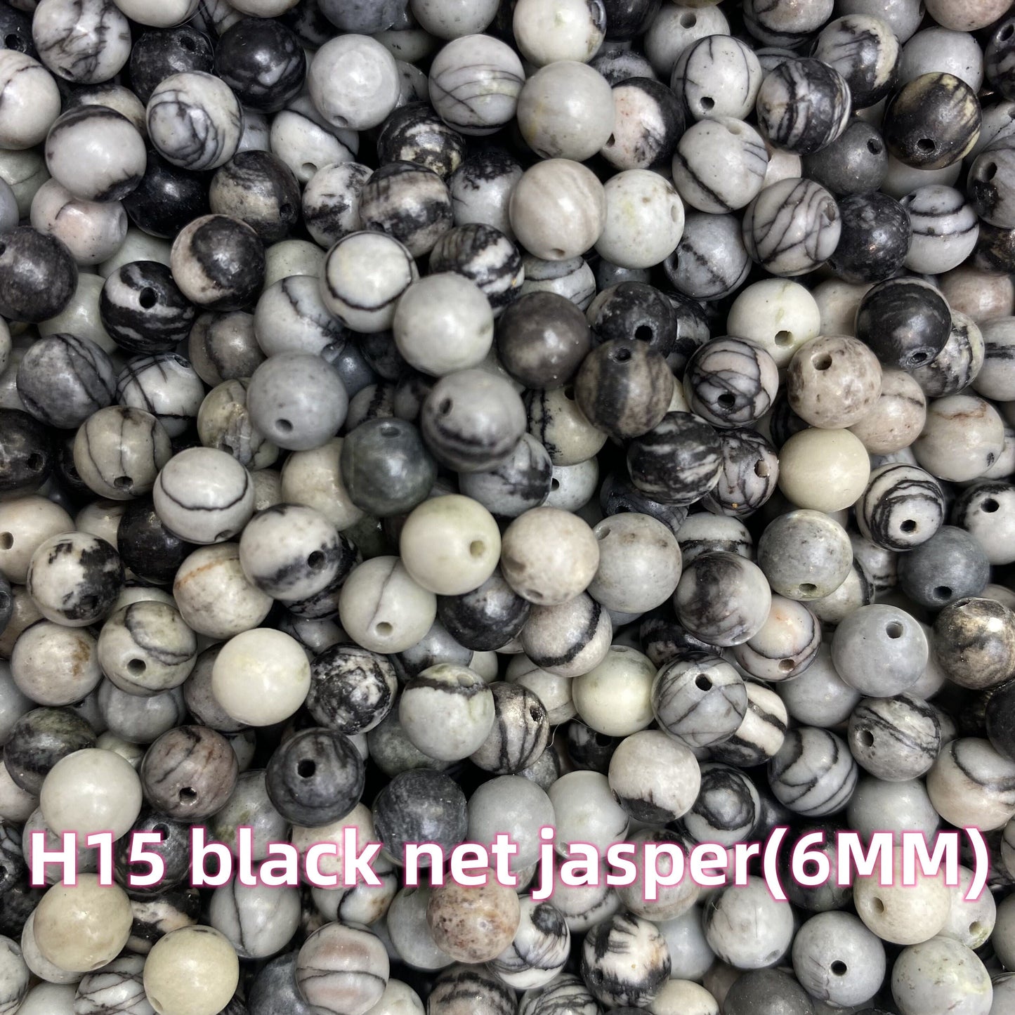 【6 Strands≈12 Bracelets】Crystal 6MM Beads DIY Bag H Group 【Every order will go with the free needle(Random pick),string(Random pick)】