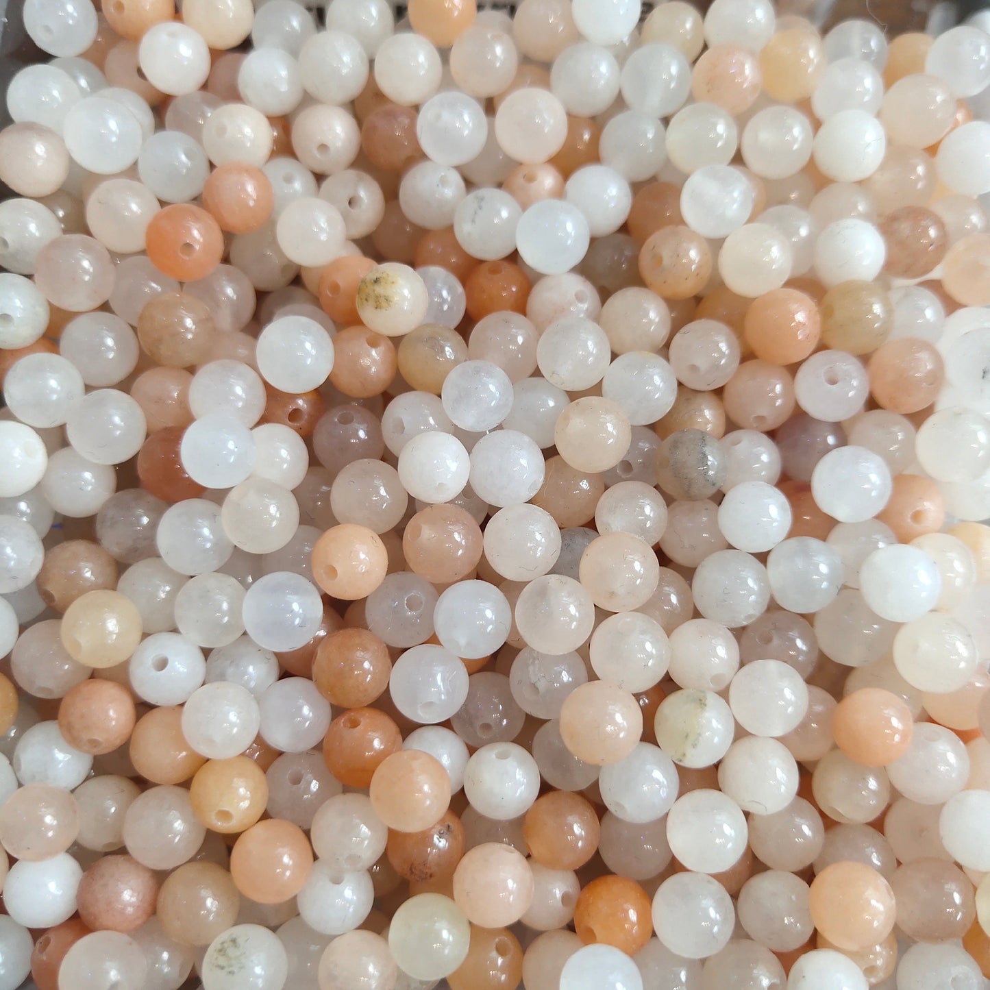 【6 Strands≈12 Bracelets】Crystal 6MM Beads DIY Bag H Group 【Every order will go with the free needle(Random pick),string(Random pick)】