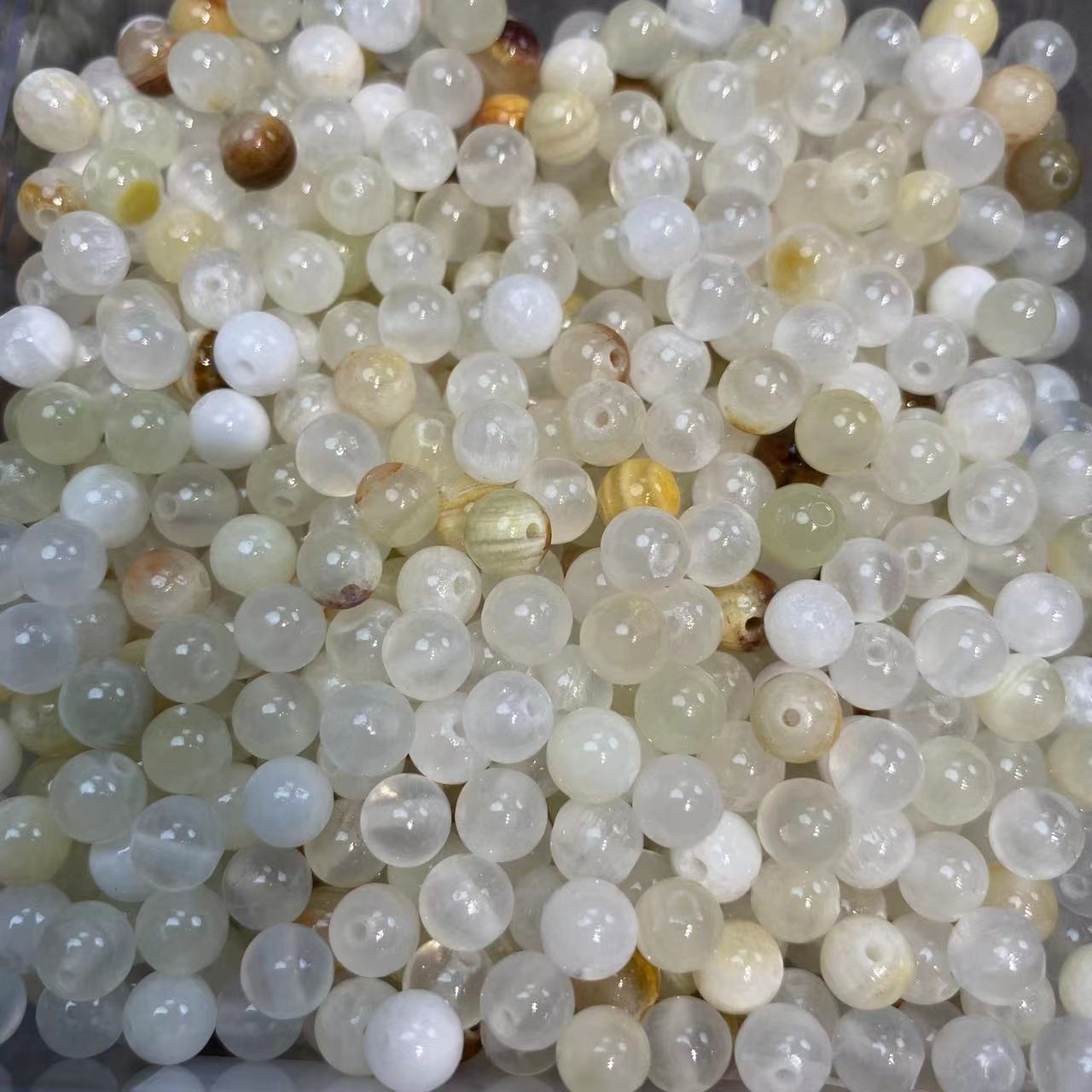 【6 Strands≈12 Bracelets】Crystal 6MM Beads DIY Bag H Group 【Every order will go with the free needle(Random pick),string(Random pick)】