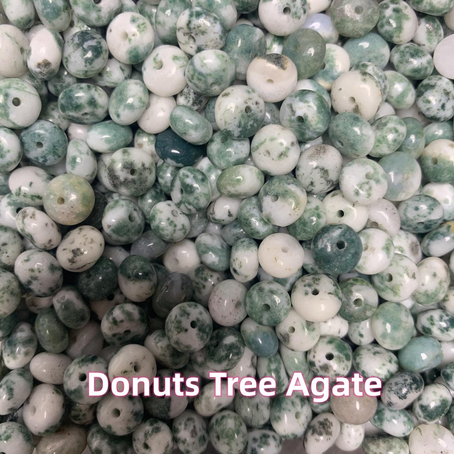 【1 bowl=6 spoon】Crystal Beads DIY Bag Donuts Group【Every order will go with the free needle(Random pick),string(Random pick)】【Every 5 bowl go with one free woodenboard(Random pick)】
