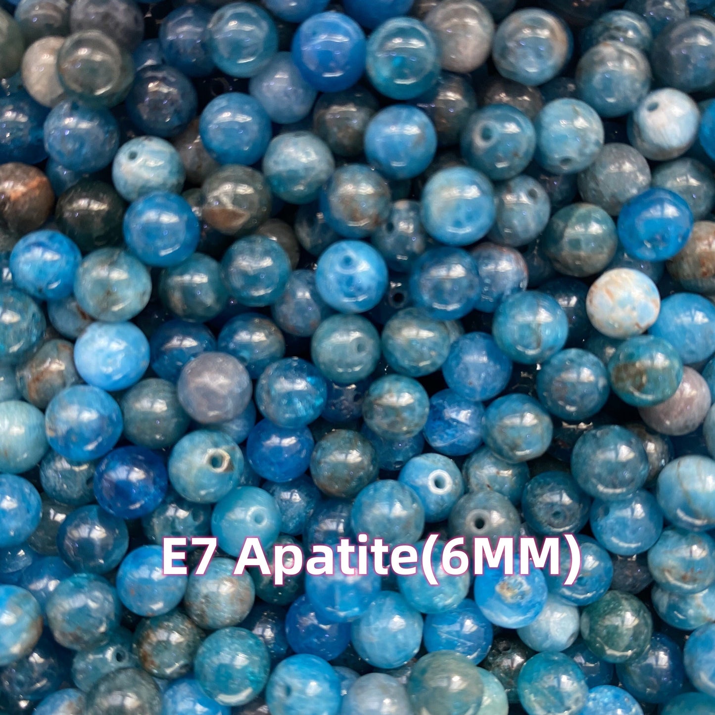 【1 bowl=6 spoon】Crystal Beads DIY Bag E Group【Every order will go with the free needle(Random pick),string(Random pick)】【Every 5 bowl go with one free woodenboard(Random pick)】