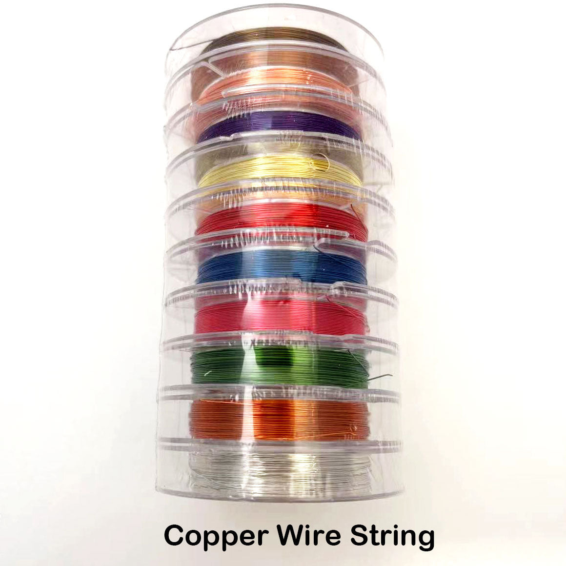 10 Roll  0.38 Wire String Cord or Necklace Making Jewelry DIY Craft（Per Color/10M）