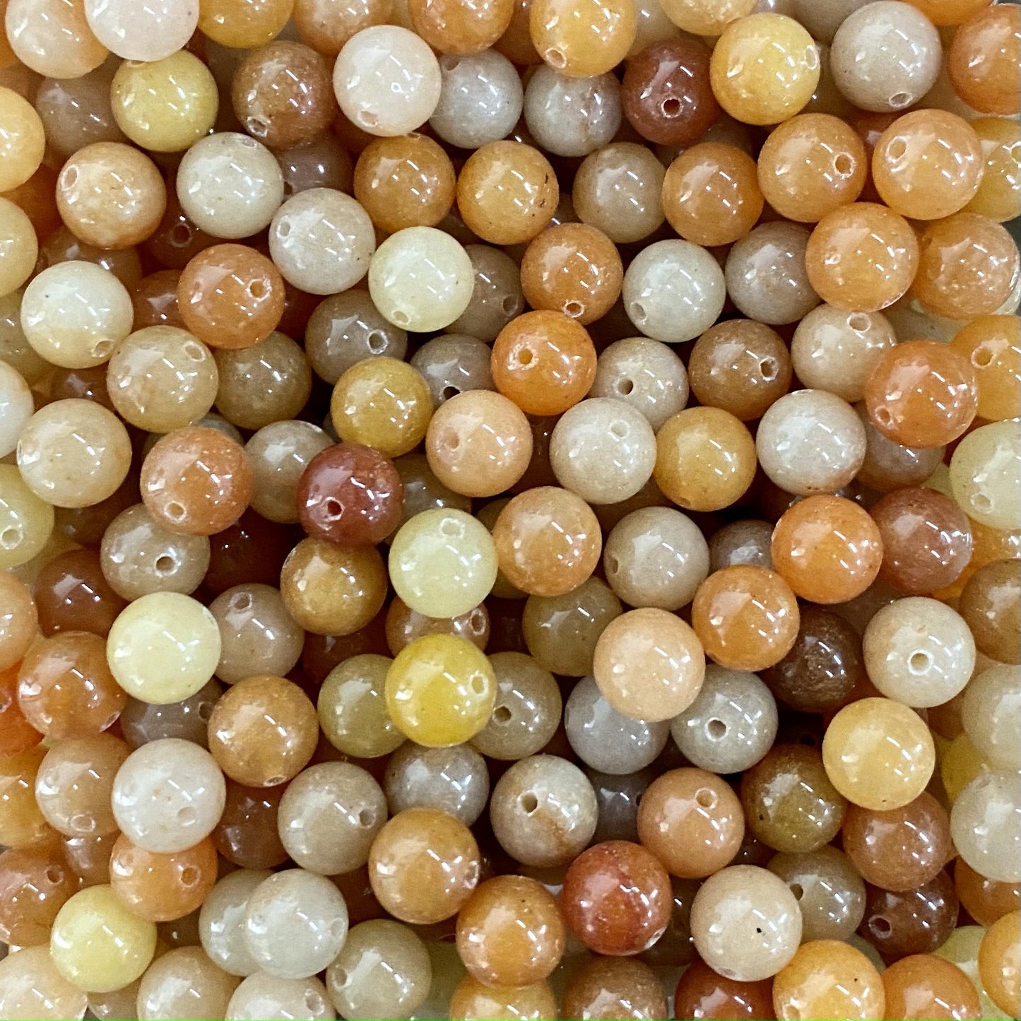 【2bowl=12 spoon】Crystal Beads DIY Bag G Group【Every order will go with the free needle(Random pick）,string(Random pick）】【Every 10 bowl go with one free woodenboard(Random pick）】