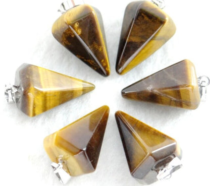 $2 Bulksale Various Shapes Natural Crystal Pendant Choice