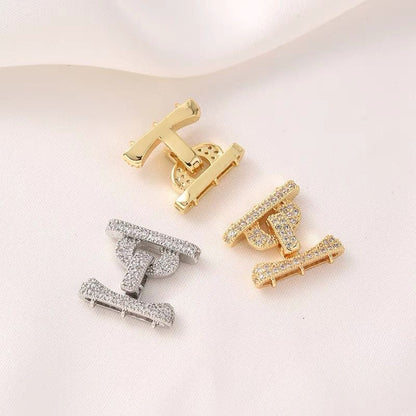 2Pcs Copper Brass Connector Clasp for Jewelry Making(Item:CC-3-1)