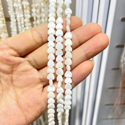 Natural Freshwater Pearl Heart Star Shell Beads Series