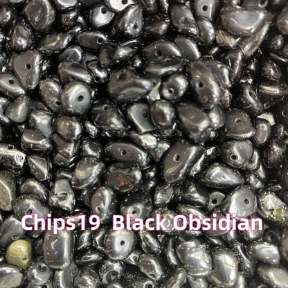 【2 bowl=12 spoon】Crystal Chips Beads DIY Bag【Every order will go with the free needle(Random pick）,string(Random pick）】【Every 10 bowl go with one free woodenboard(Random pick）】