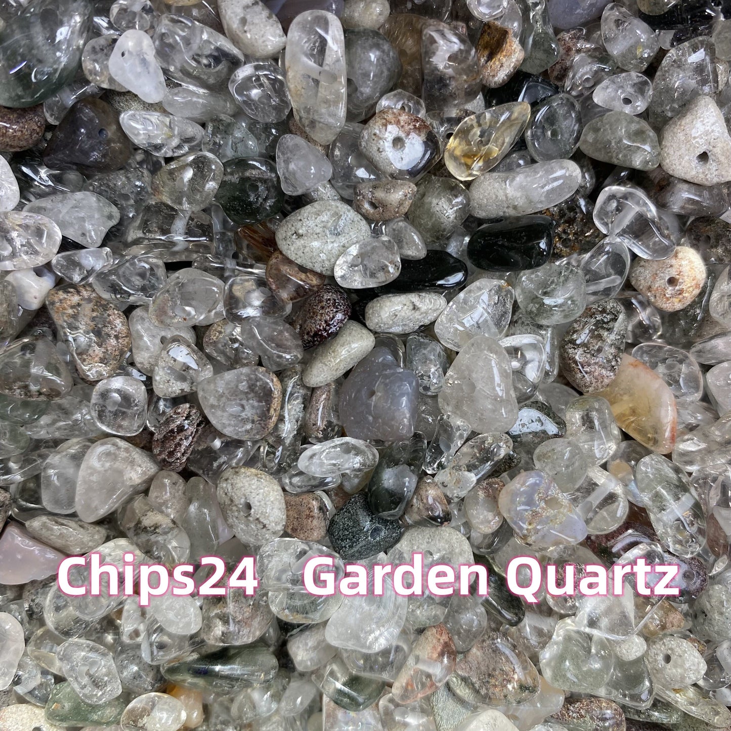 【2 bowl=12 spoon】Crystal Chips Beads DIY Bag【Every order will go with the free needle(Random pick）,string(Random pick）】【Every 10 bowl go with one free woodenboard(Random pick）】