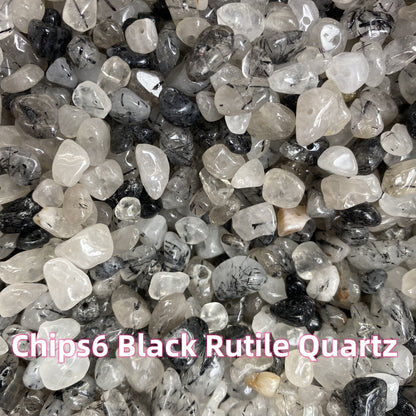 【2 bowl=12 spoon】Crystal Chips Beads DIY Bag【Every order will go with the free needle(Random pick）,string(Random pick）】【Every 10 bowl go with one free woodenboard(Random pick）】
