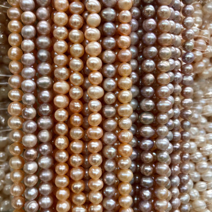 Genuine Freshwater Pearl Beads Strand's Series