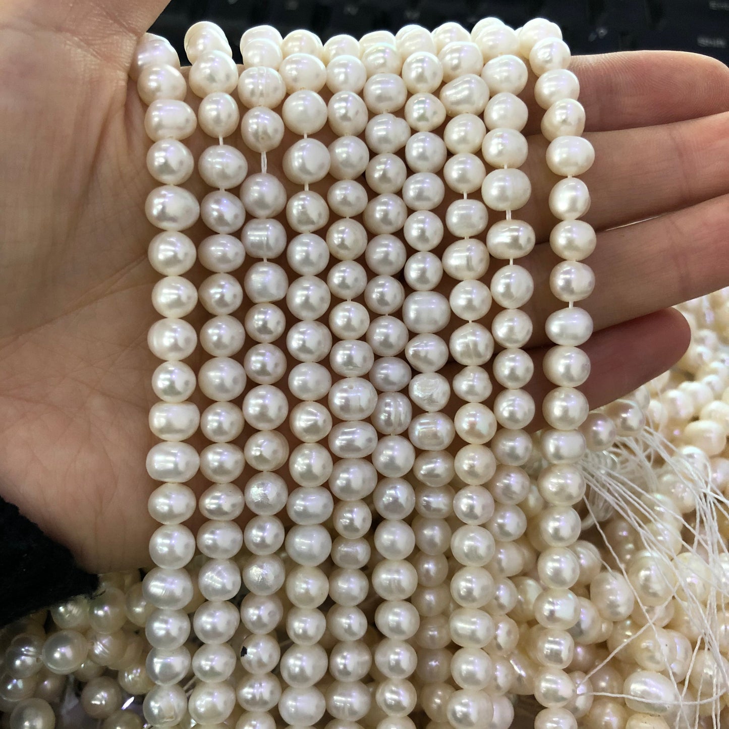 Genuine Freshwater Pearl Beads Strand's Series