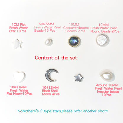 Small Shell&Pearl Vairous Beads DIY Set