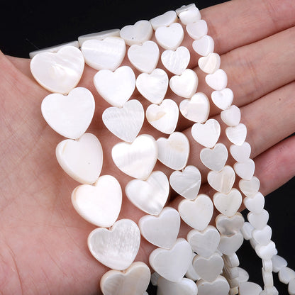 Natural Freshwater Pearl Heart Star Shell Beads Series