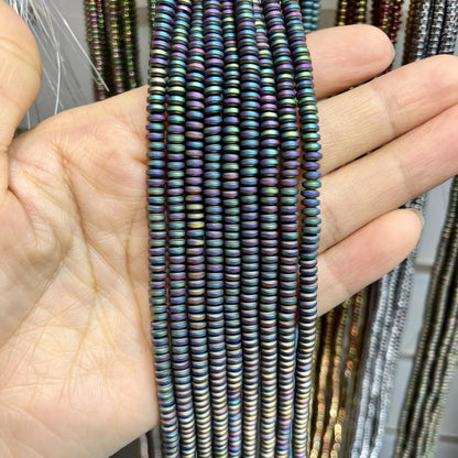 Hematite Disk Shape 15'' Strand Beads 3x2/4x2MM