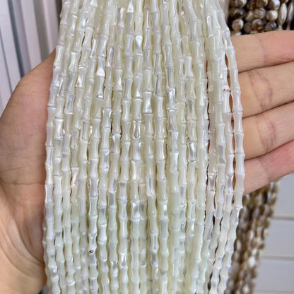 Natural Freshwater Shell Beads High Quality Loose Beads for Jewelry Making DIY Necklace Bracelet Anklet 15"-15.5" Strand